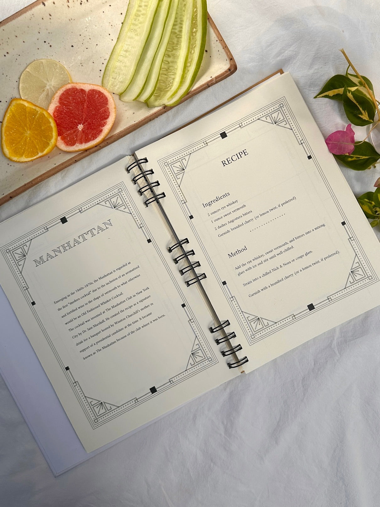 Mixology Memoir journal