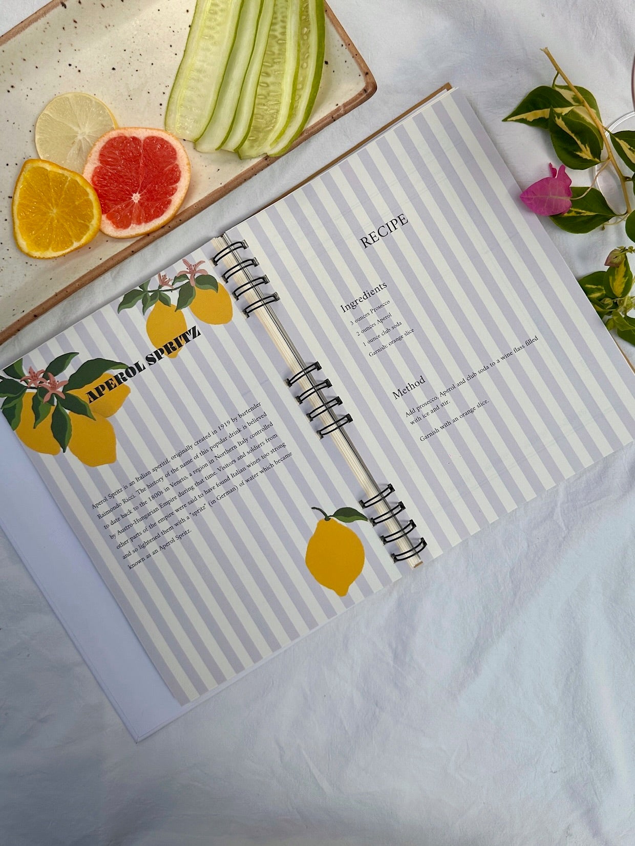Mixology Memoir journal