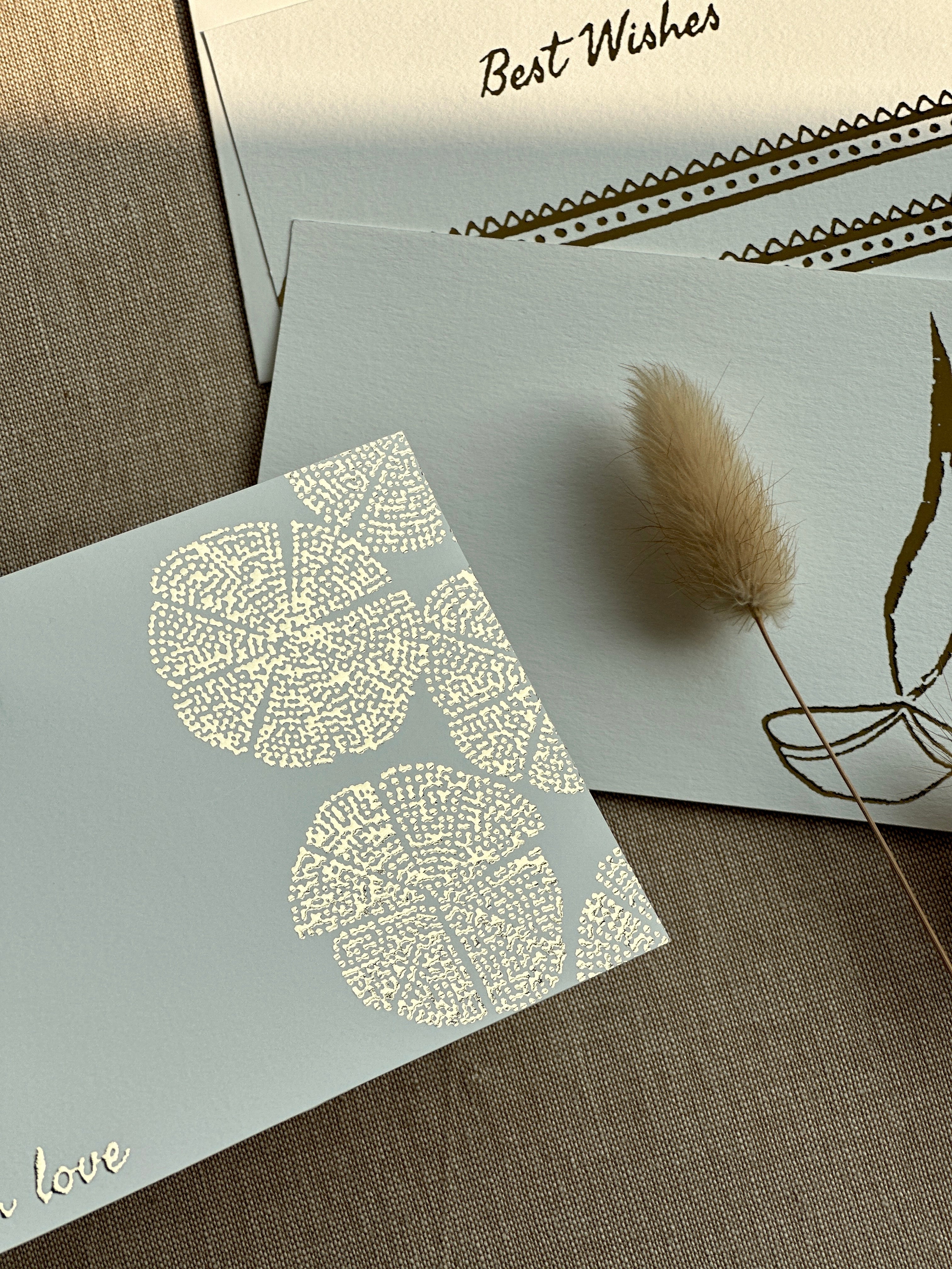 Diwali festive cards (foiled) set of 6