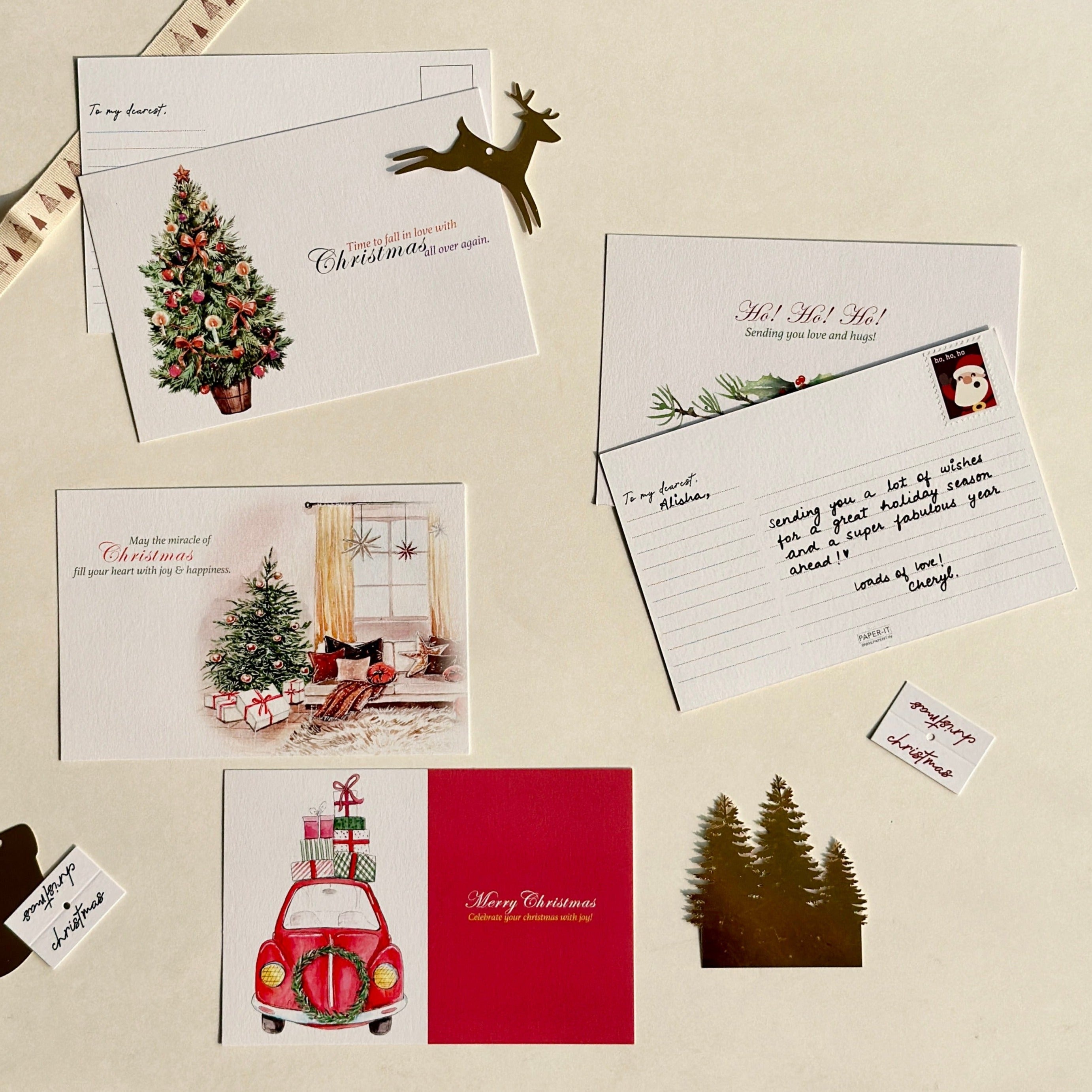 Postcards | Christmas (Set Of 4)