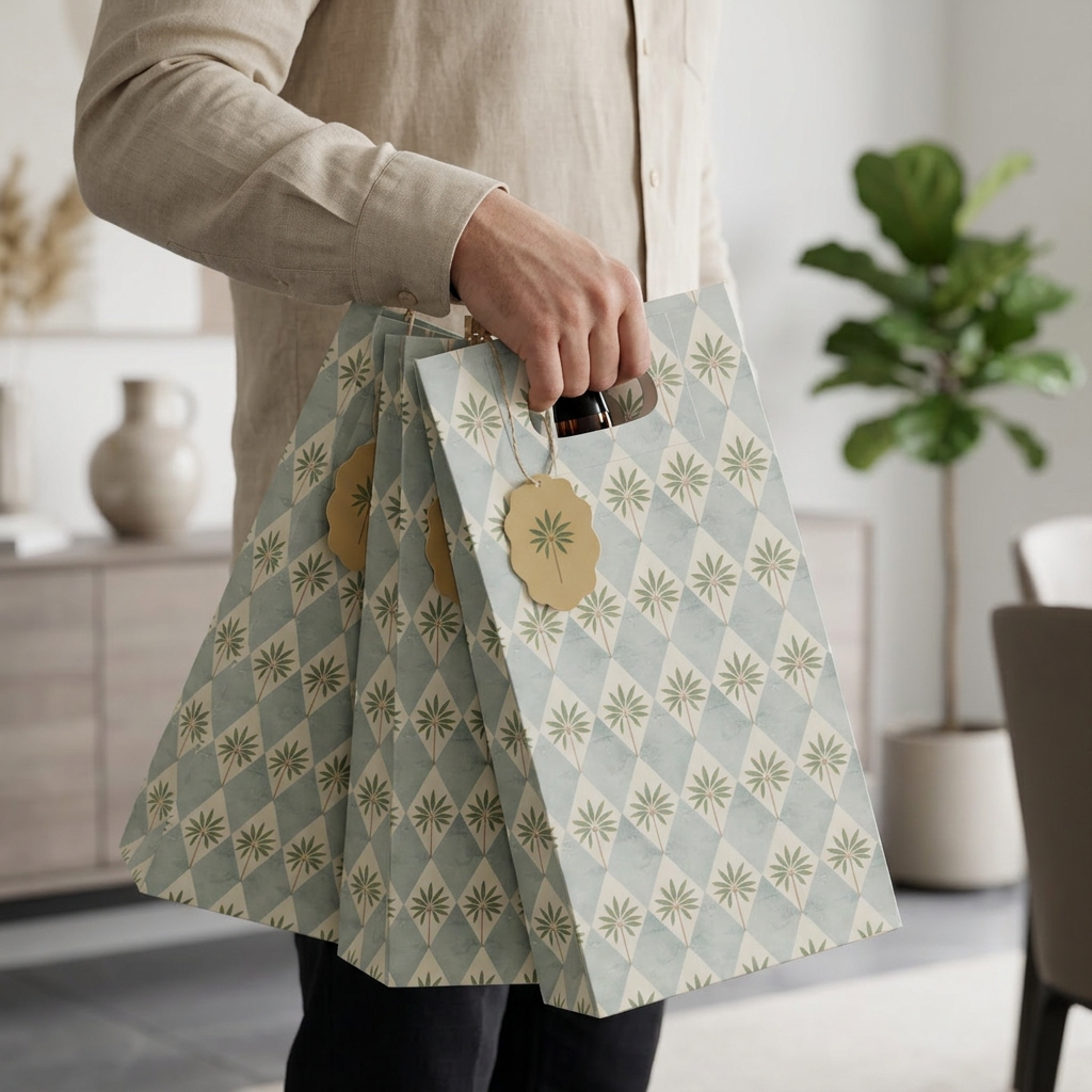 Aqua Bottle Bag (7 × 14 × 4.5 INCHES)