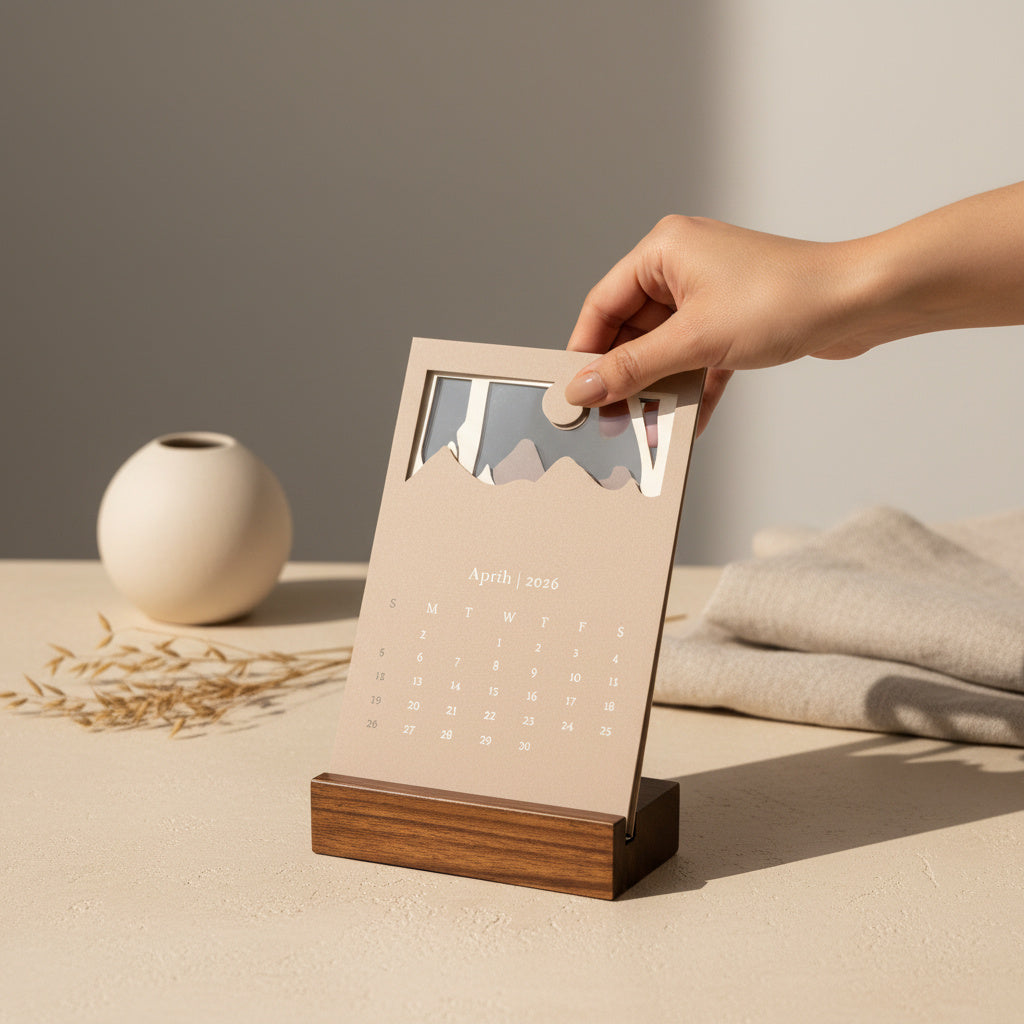 2026 Landscape Desk Calendar