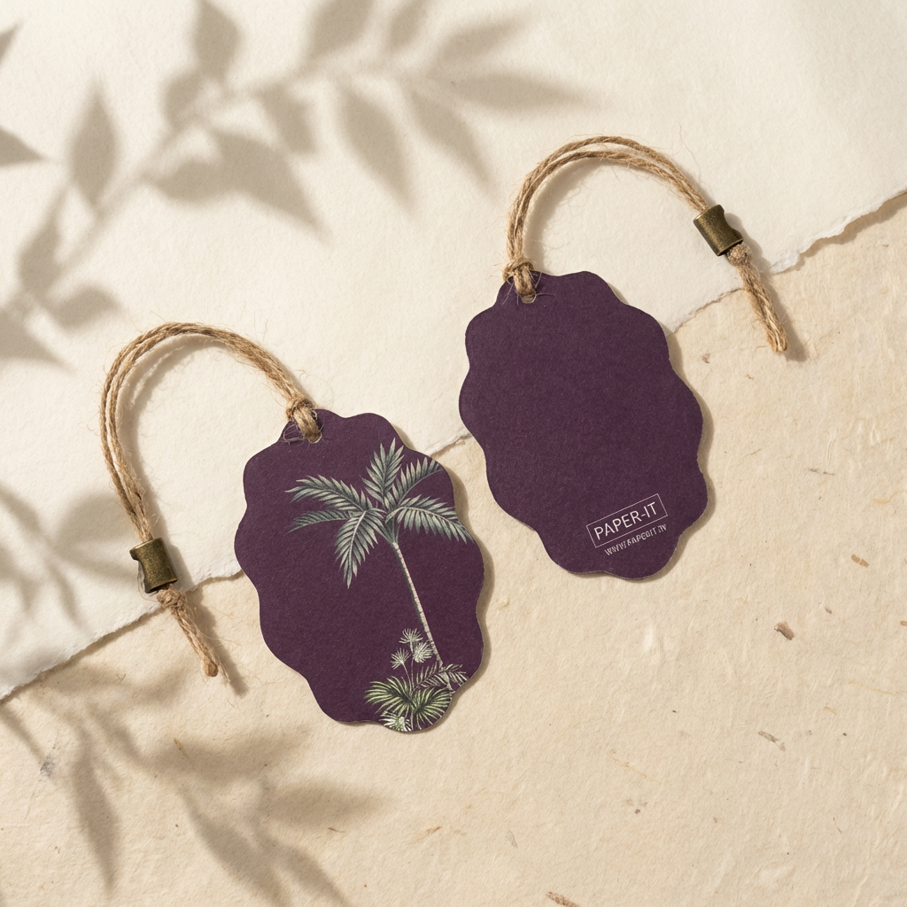 Palm Gift Bag (6.4 in × 6 × 4.5 inches)