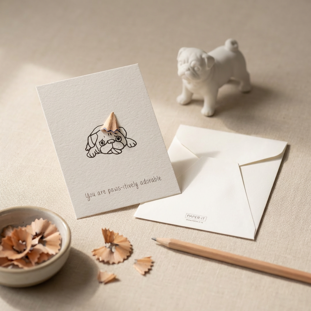 Pun Intended – Pencil Shaving Card Set (Set of 5)