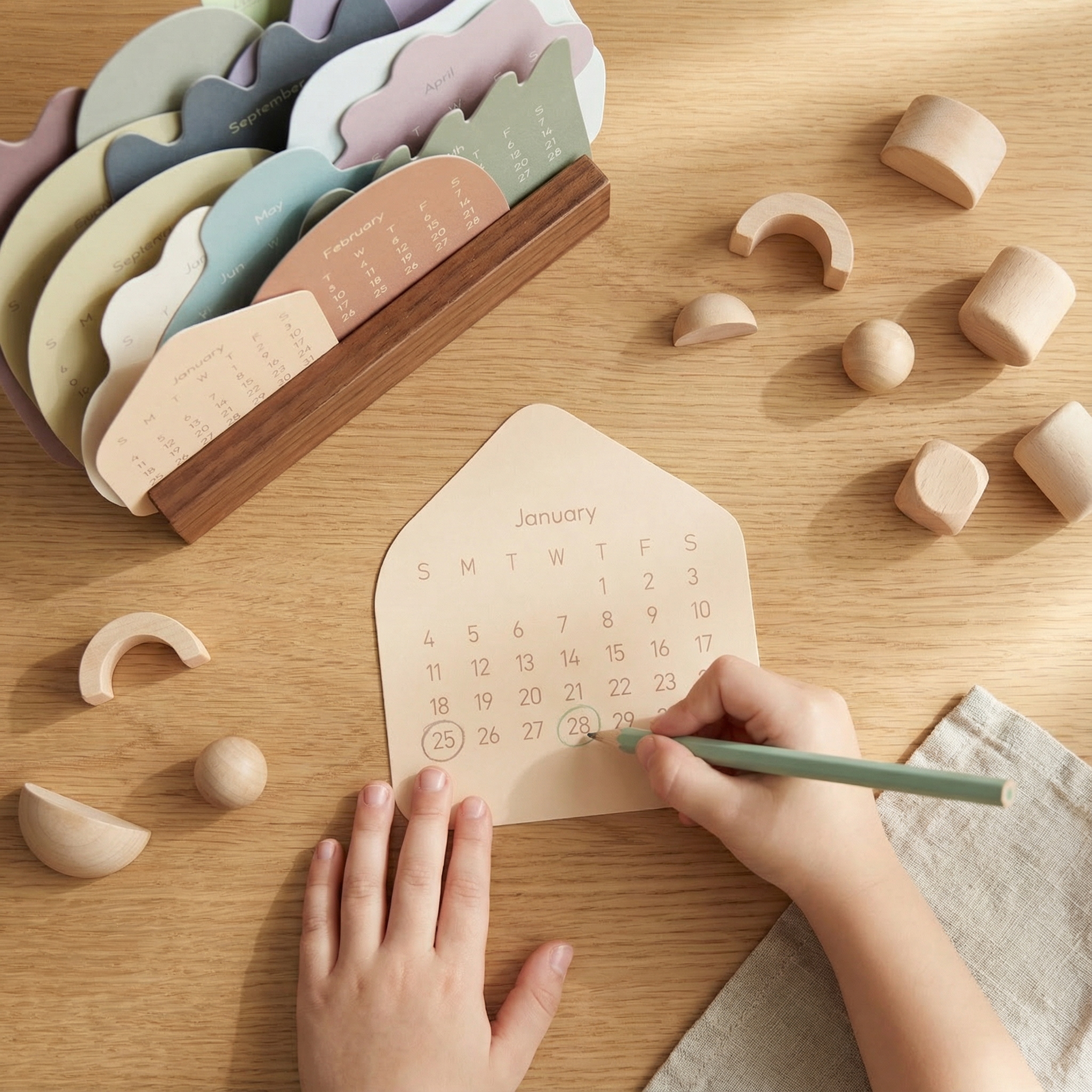 2026 Little Days Desk Calendar