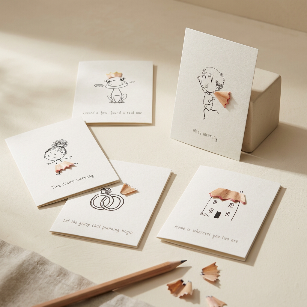 Tiny Stories – Pencil Shaving Card Set (Set of 5)