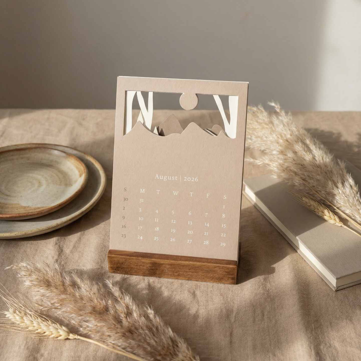 2026 Landscape Desk Calendar