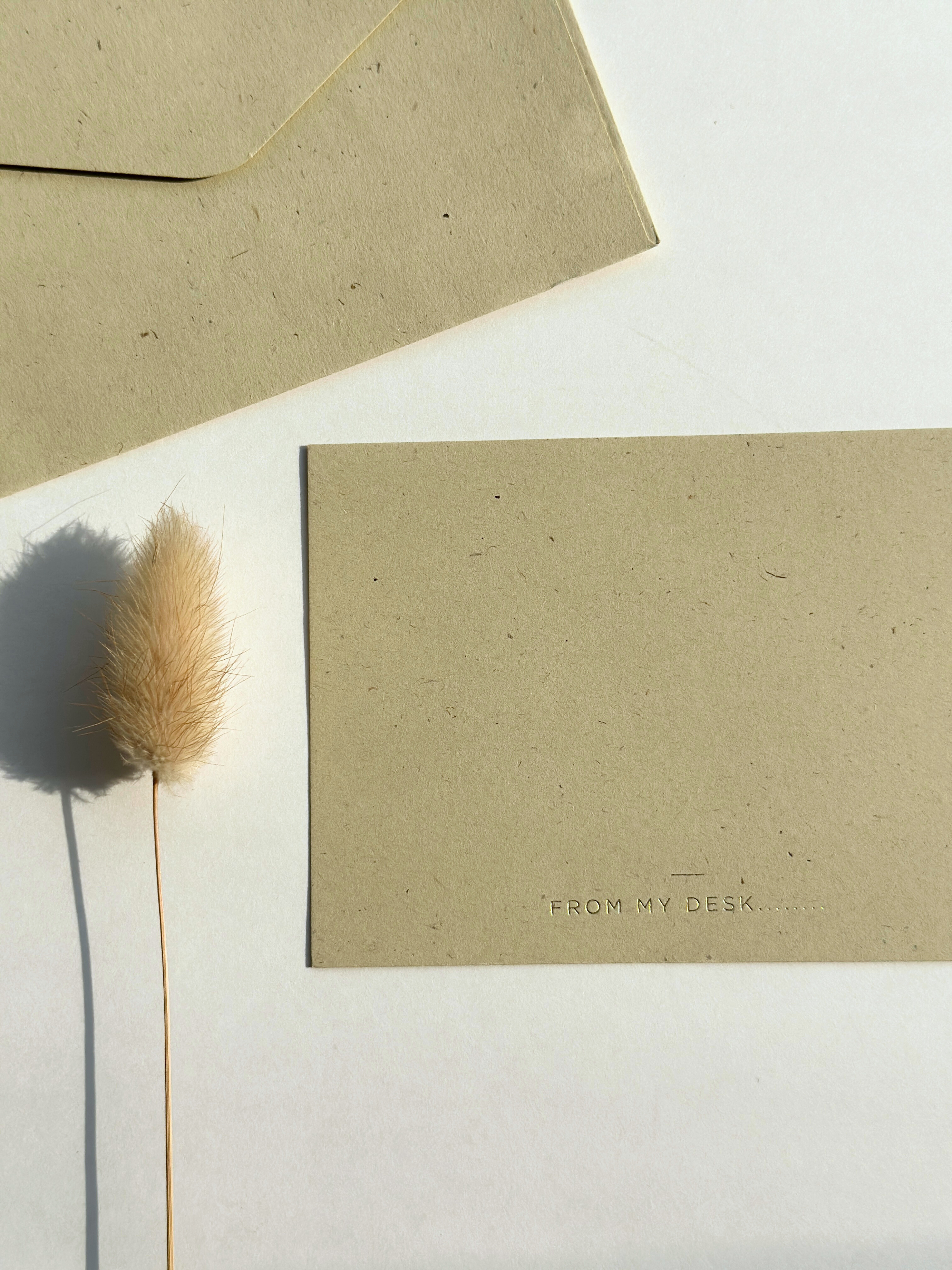 Flora From my desk cards (foiled) set of 5
