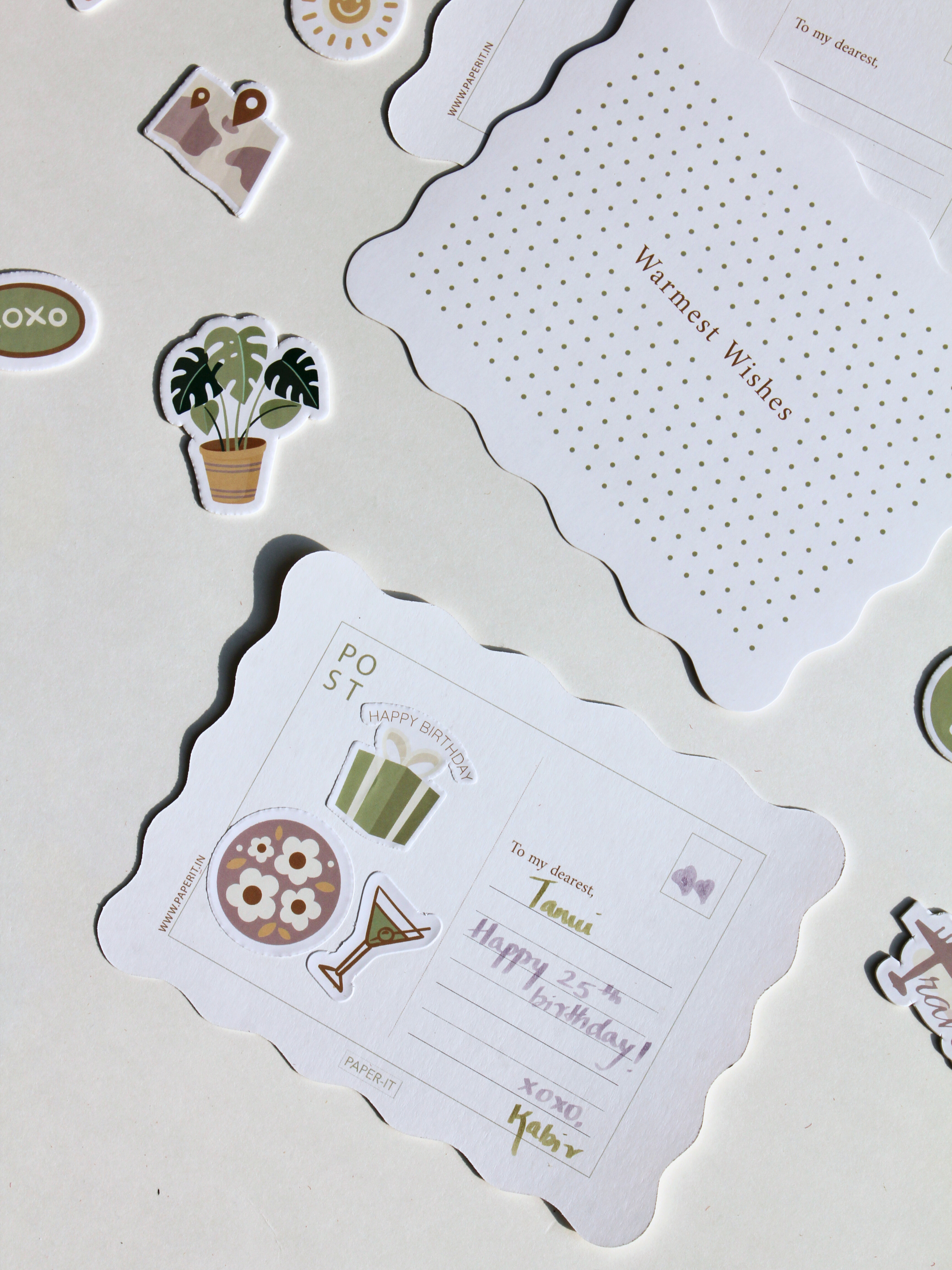 Postcards | Warmest wishes (Set Of 5)