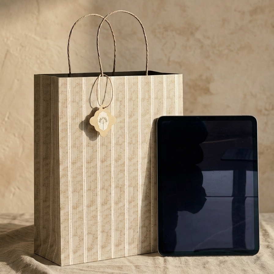 Desert Gift Bag (12 × 15.3 × 4.8 inches)