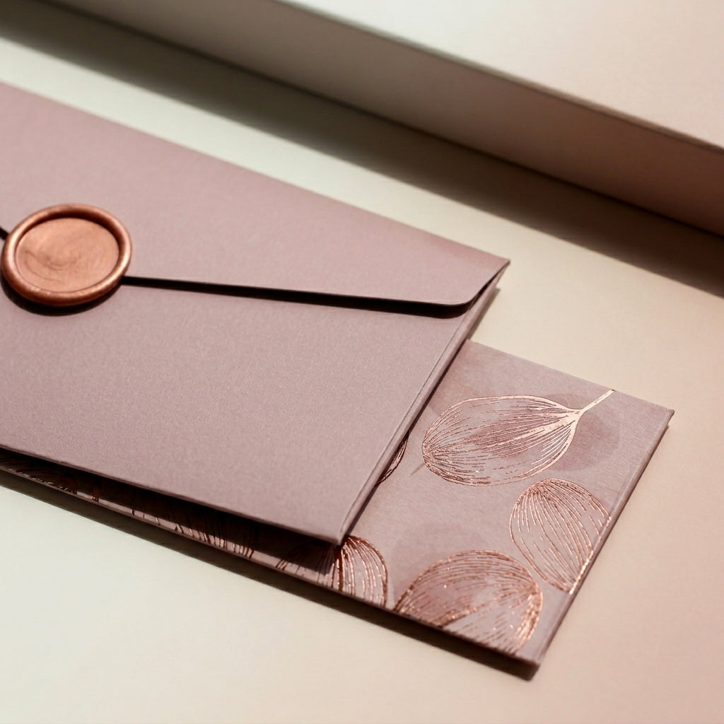 Rose money envelopes (foiling)