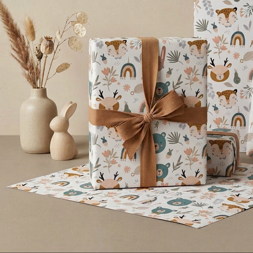 Parade wrapping sheets+note cards
