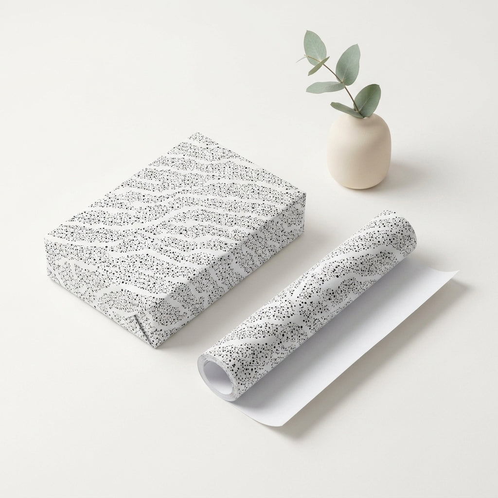 Milky way wrapping sheets+note cards (set of 5)