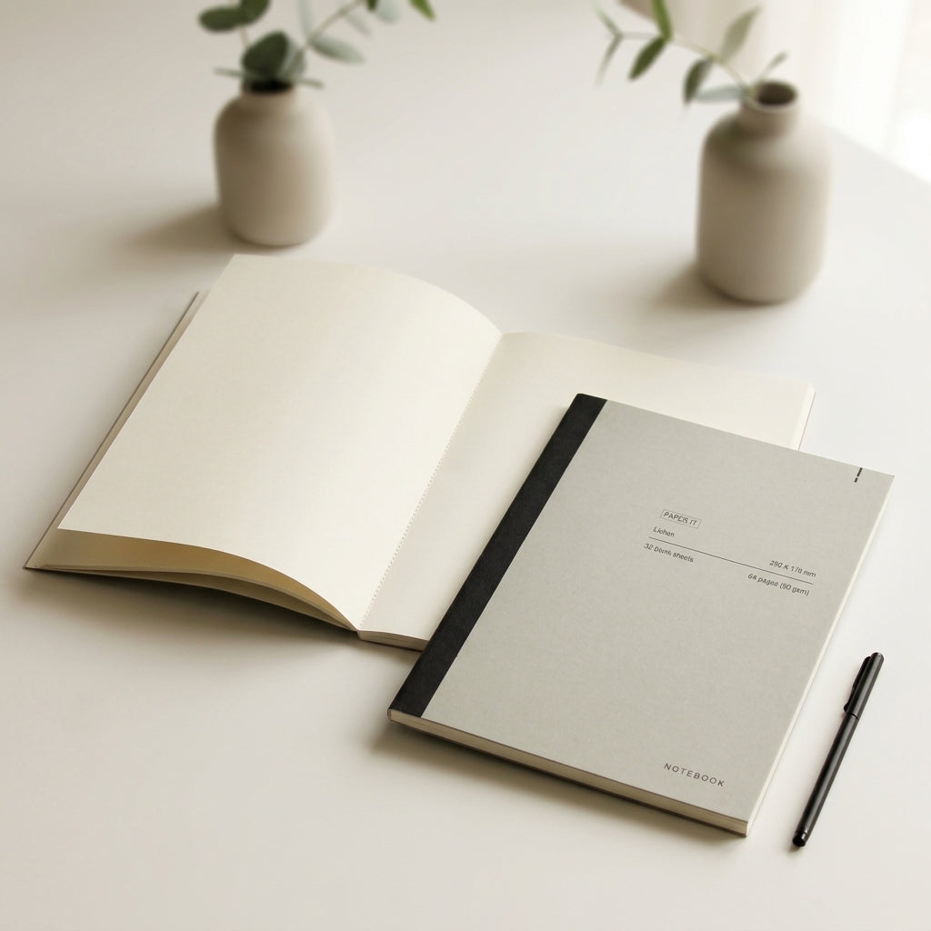 Lichen notebook | Blank pages
