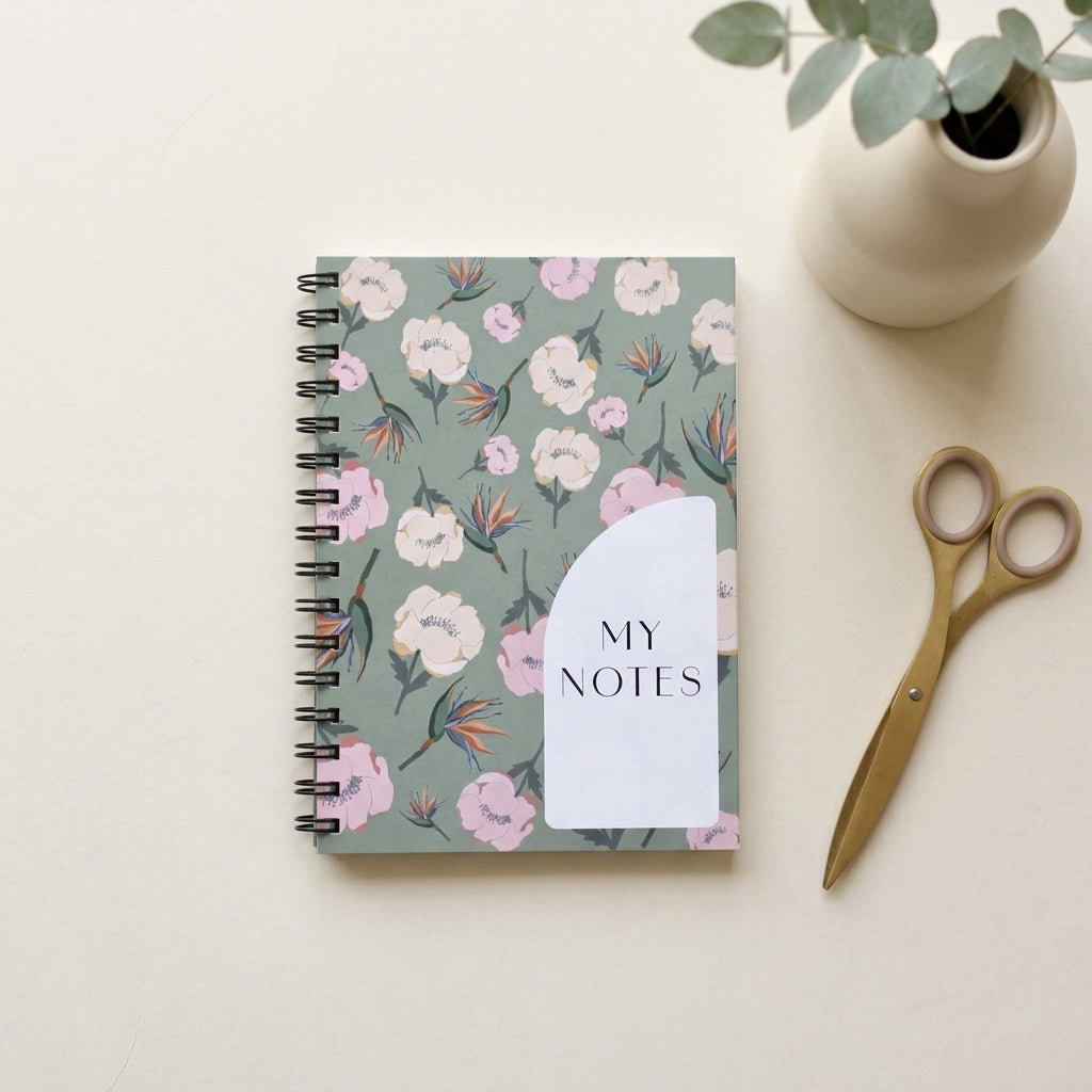 A5 Bouquet Bloom Notebook