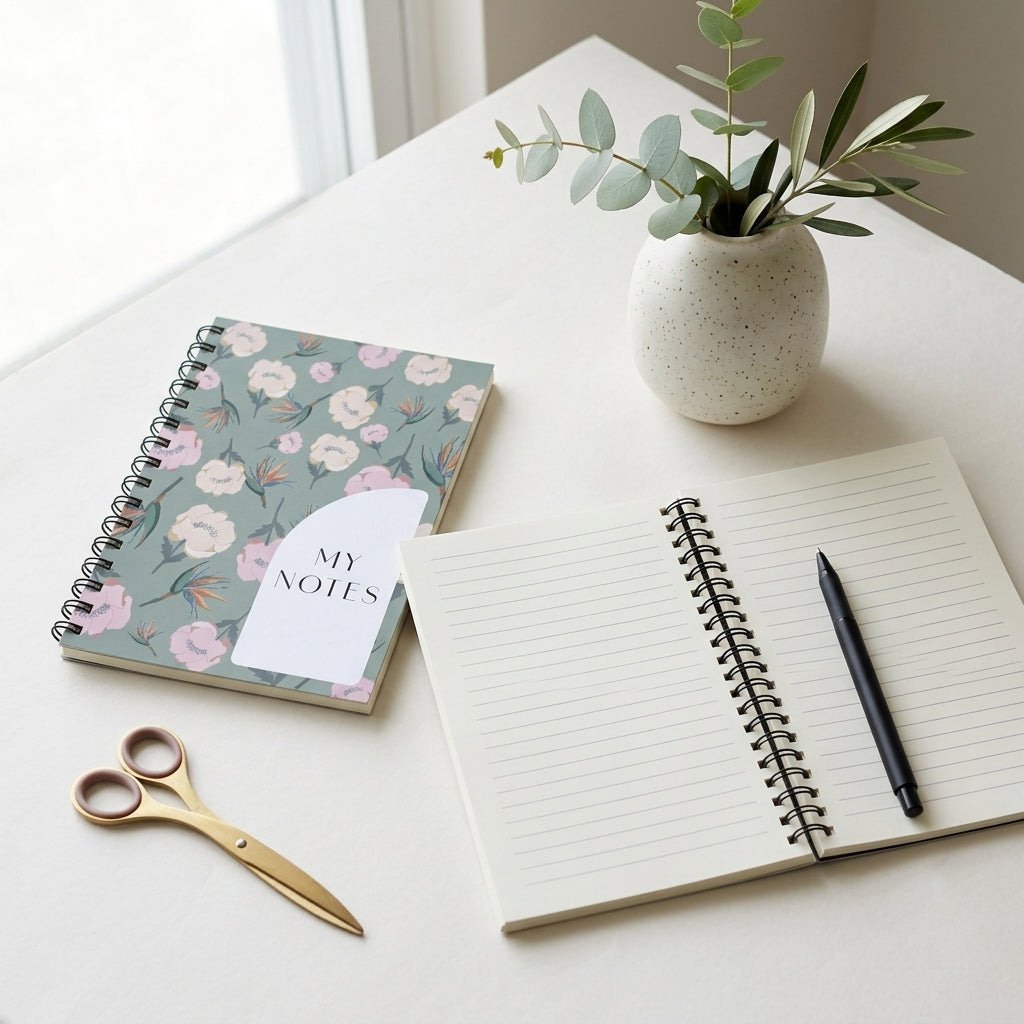 A5 Bouquet Bloom Notebook