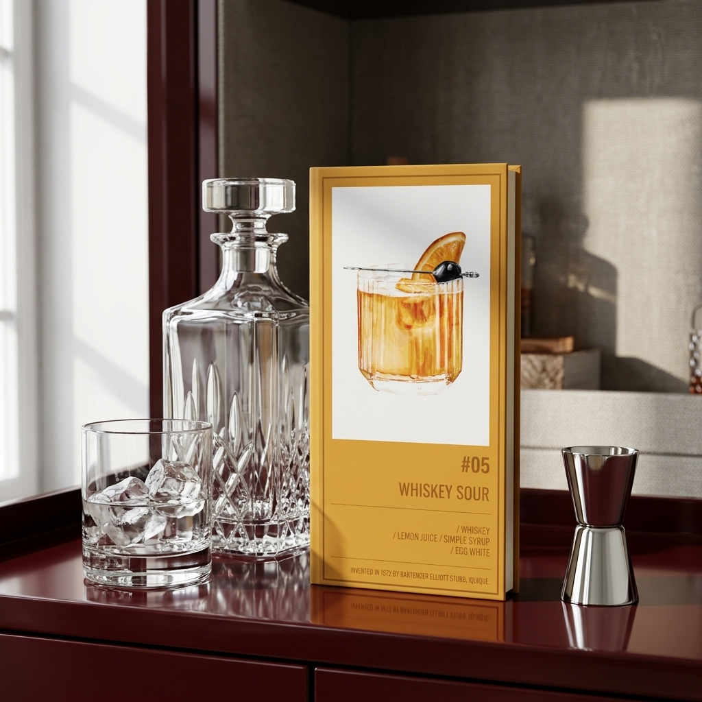 #05 Whiskey Sour Notepad
