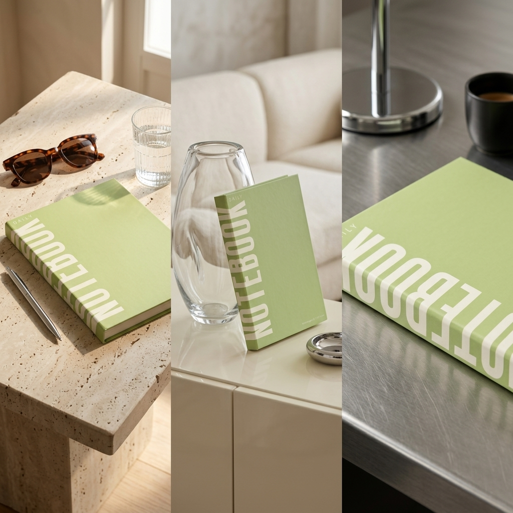 Lime folder Notebook