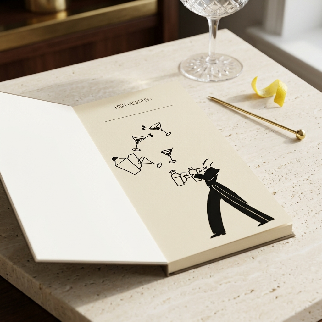 #01 Dirty Martini Notepad