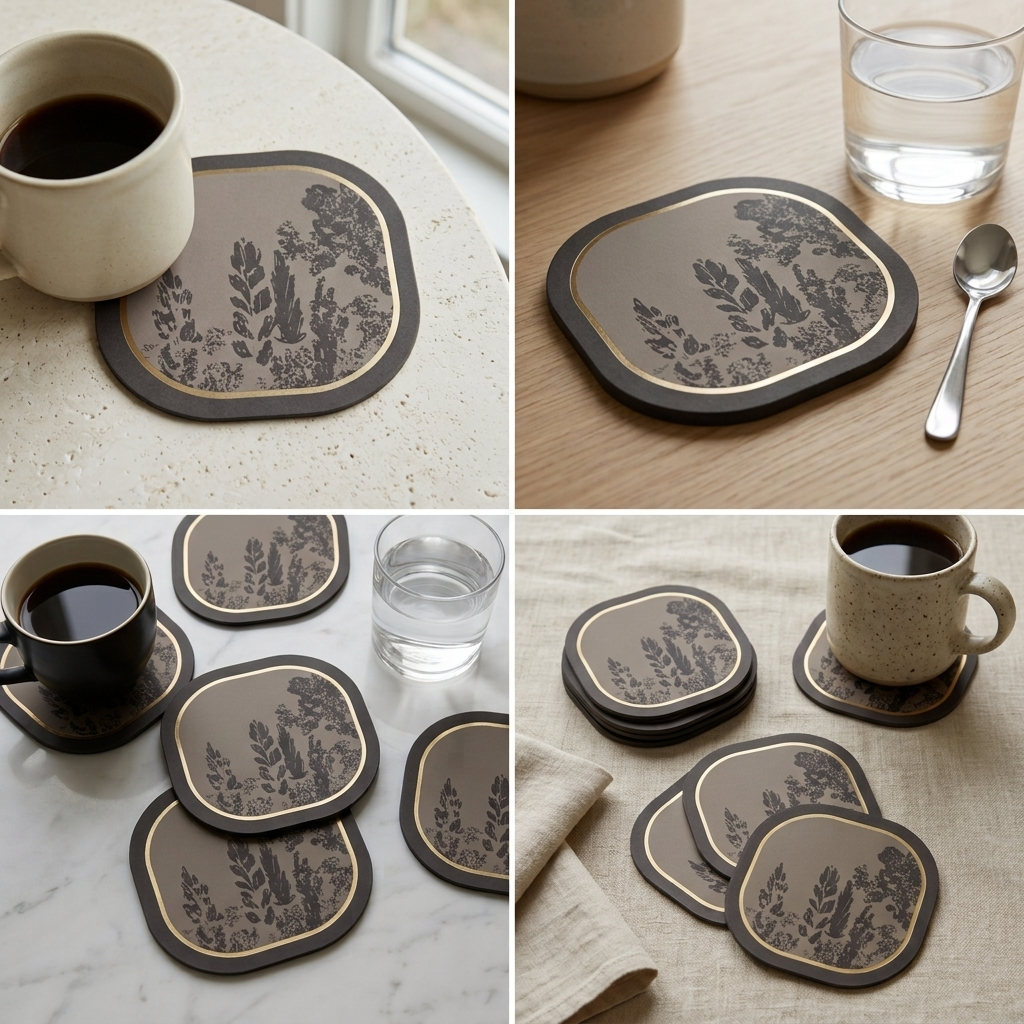 Country Foiled Coasters