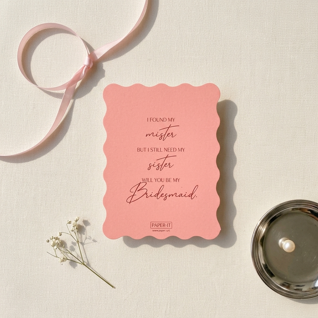 Bridesmaid cards (set of 15)