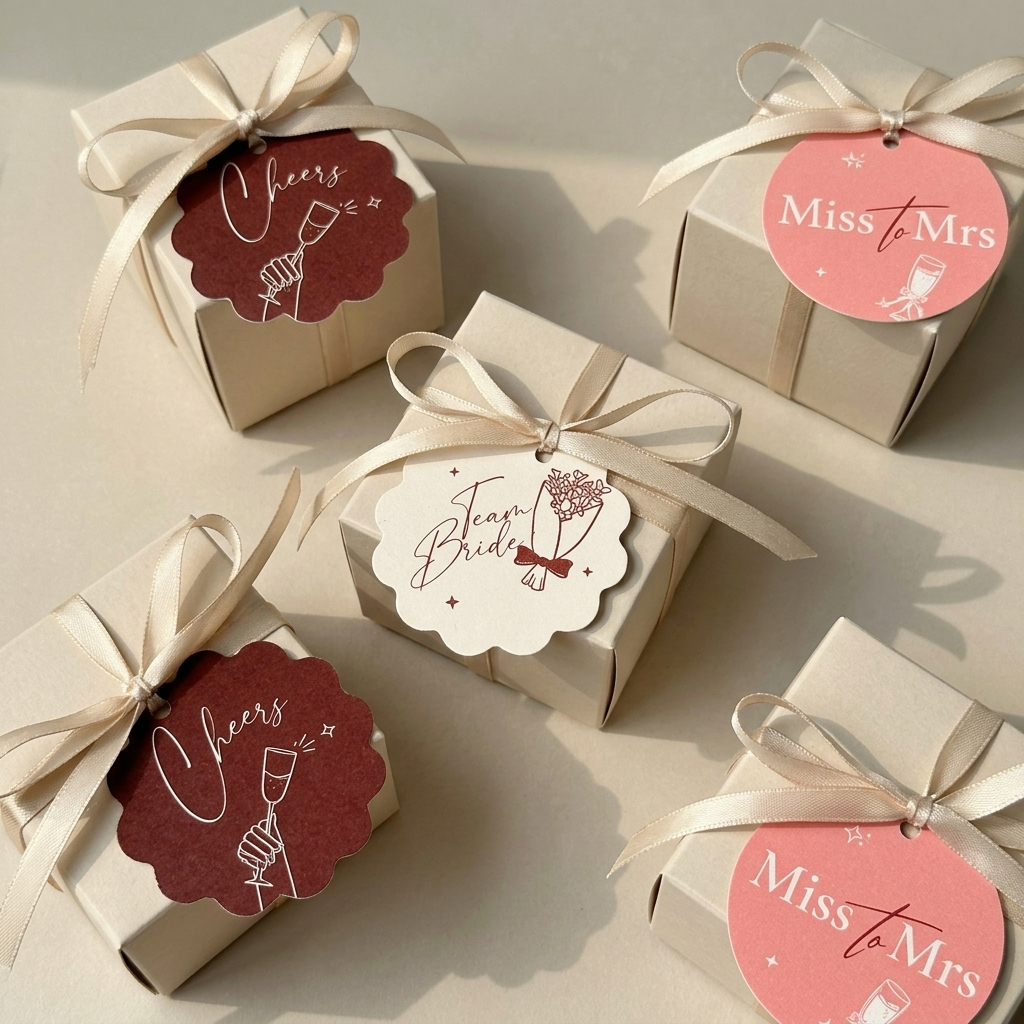 Bridal shower tags (set of 12)