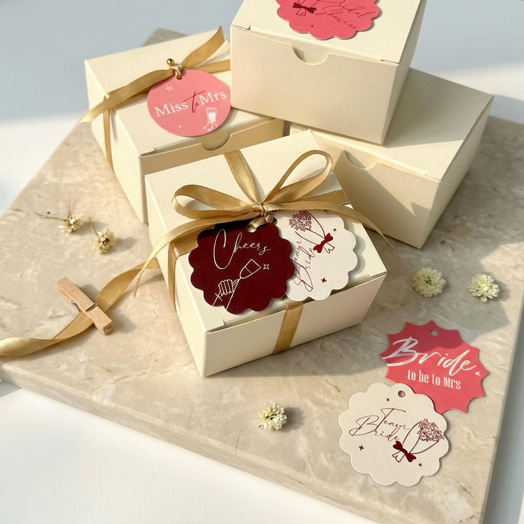 Bridal shower tags (set of 12)