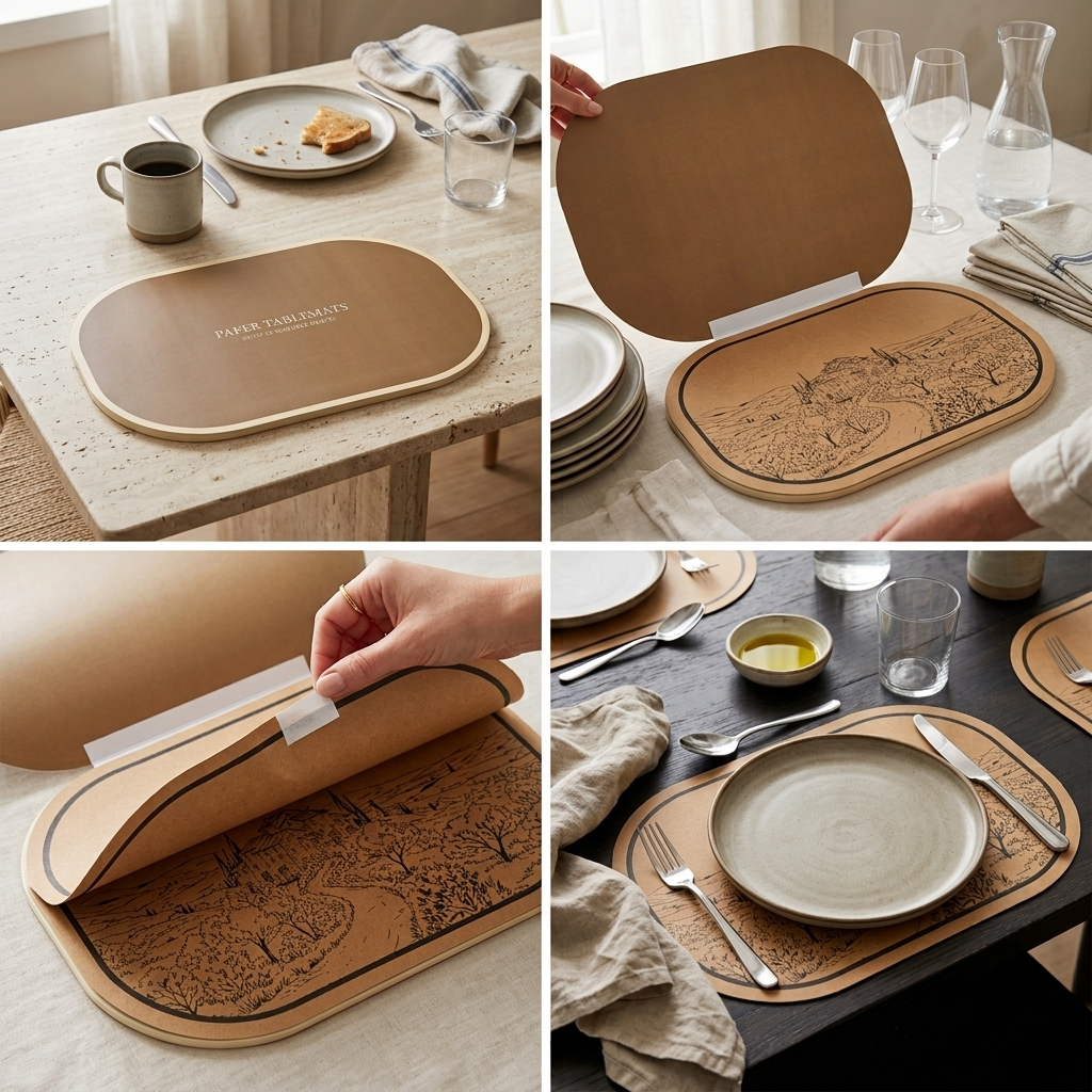 Tuscany Paper Tablemats (Set of 50)