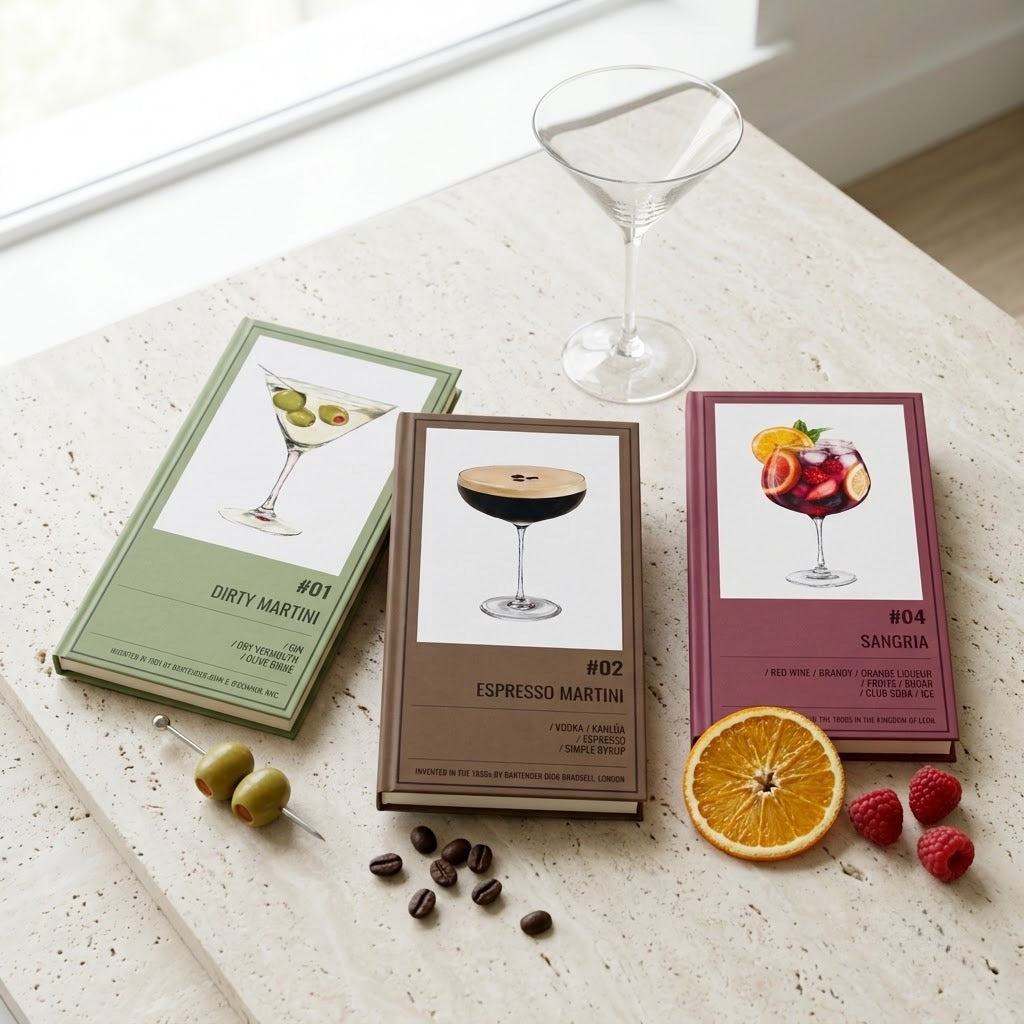 Twist — Cocktail Notepad Trio