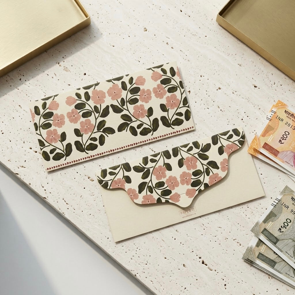 Camellia Money Envelopes