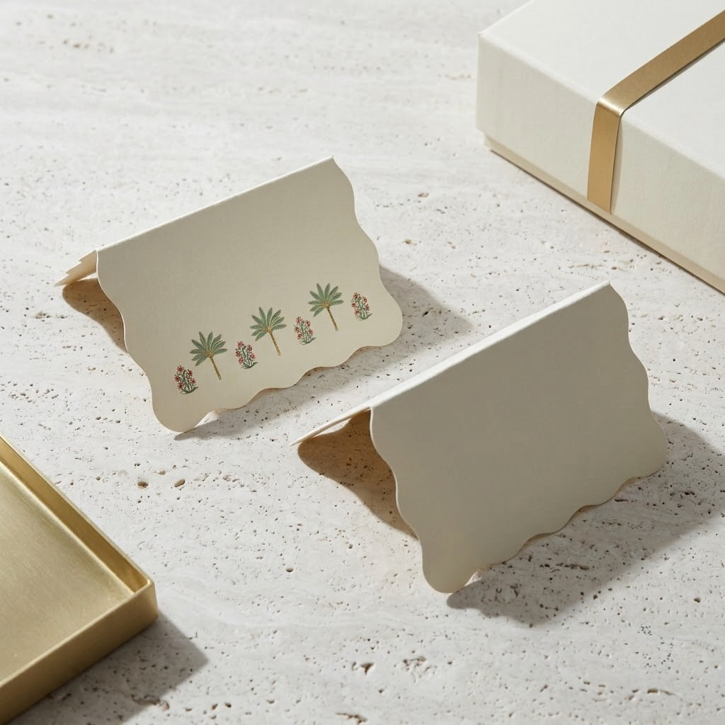 Palm Foiled Folded Cards