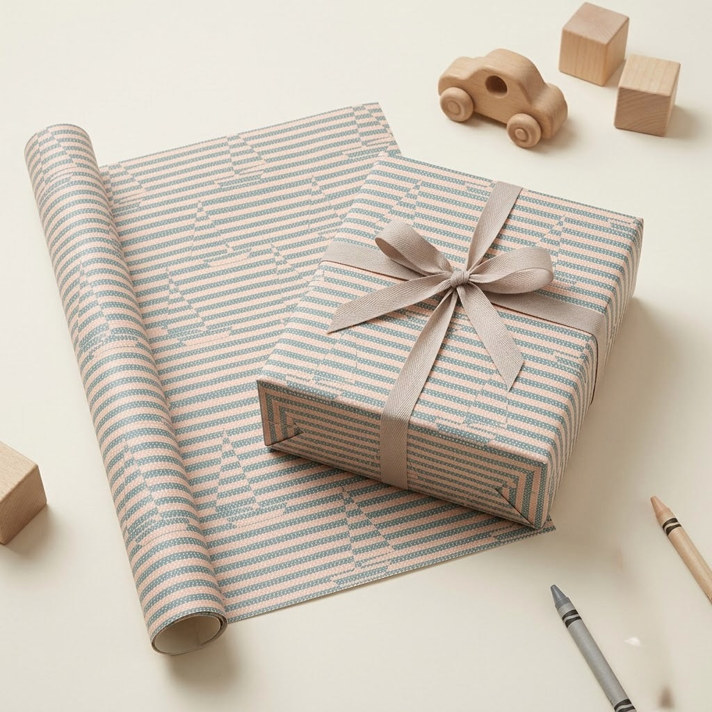 Sail Wrapping Sheets + Folded Cards