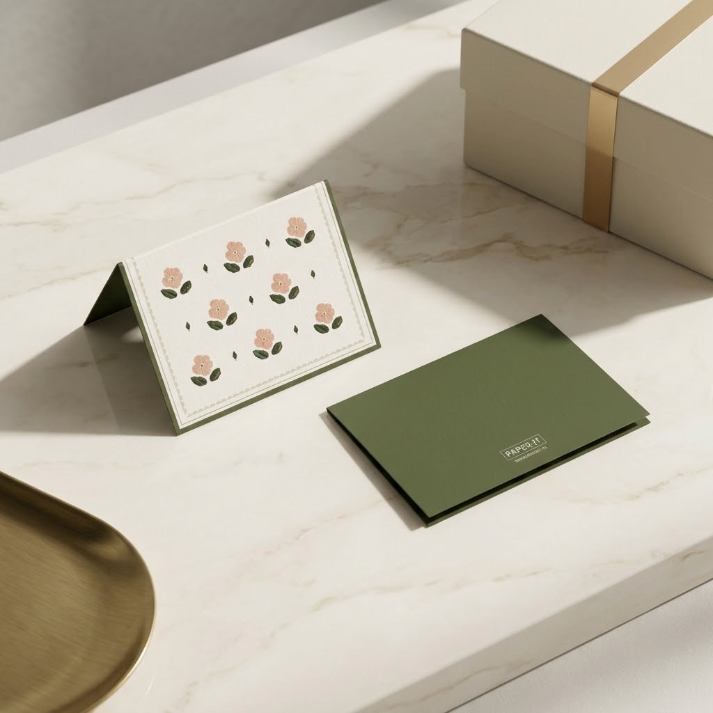Camellia Folded Cards