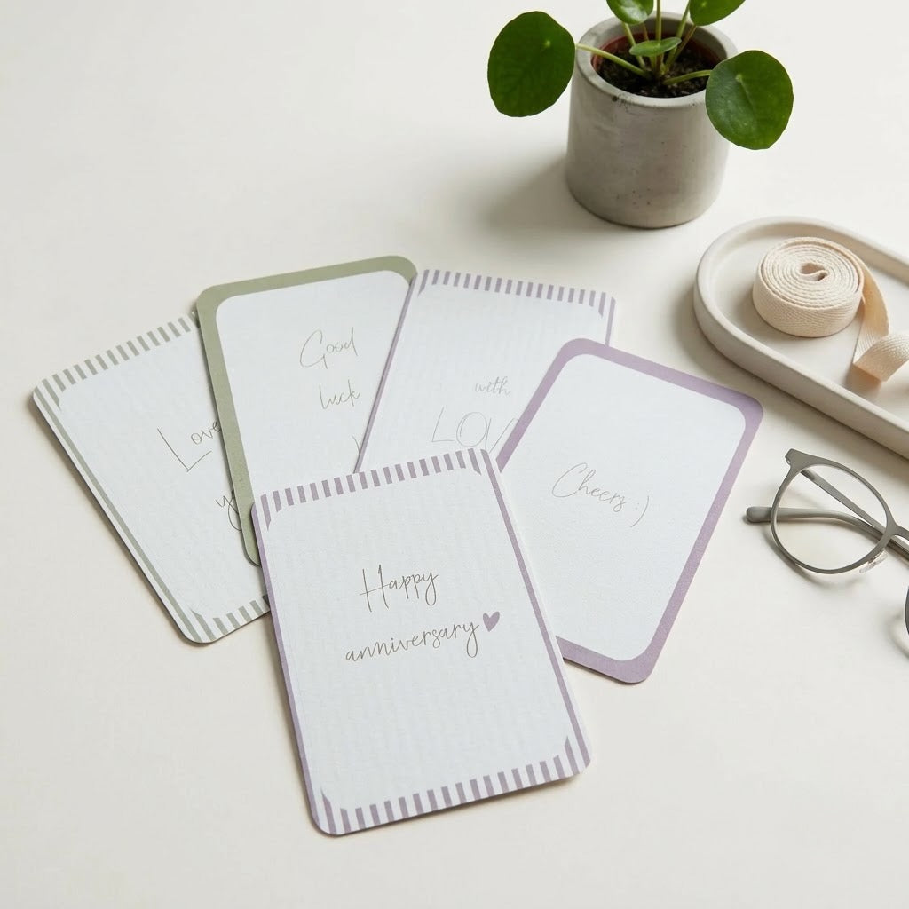 Cheerful Occasions note cards | Set of 8