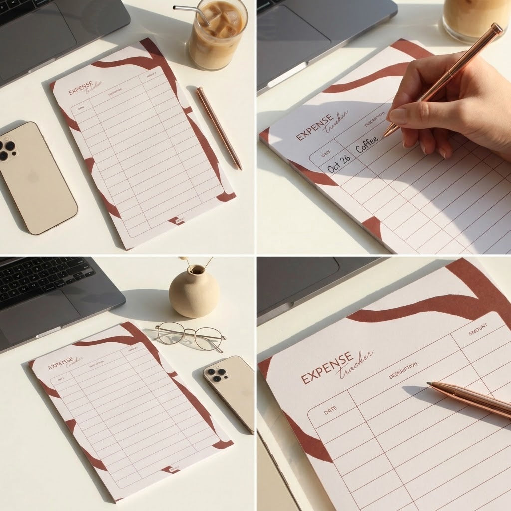 Expense tracker planner