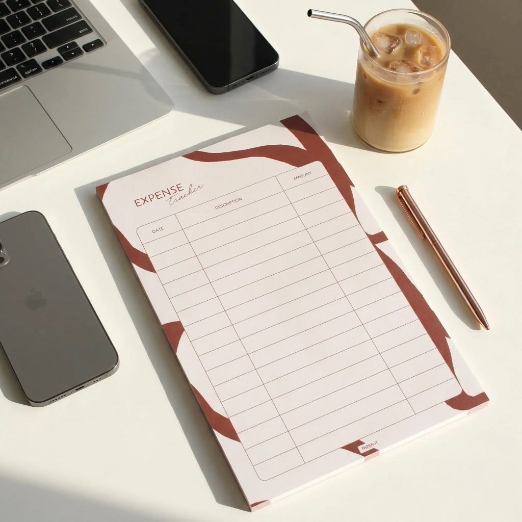 Expense tracker planner