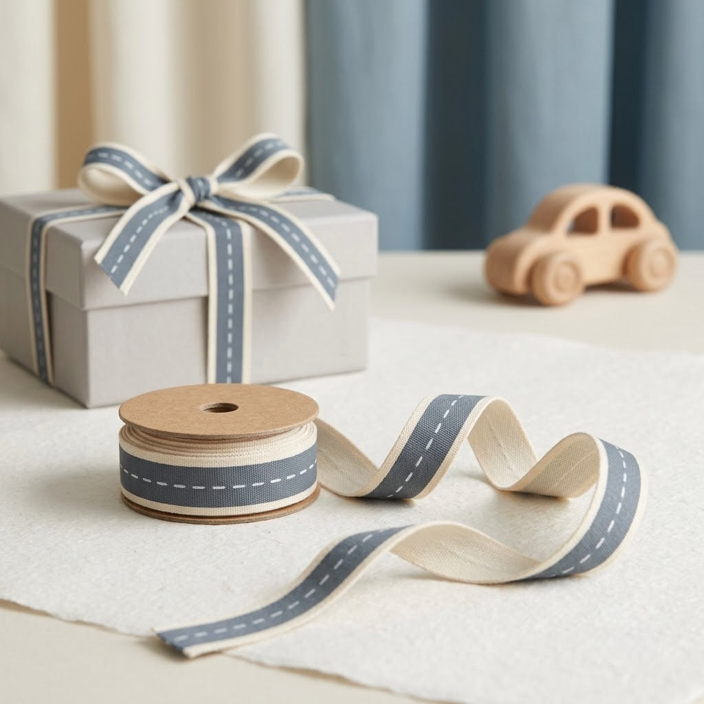 Vroom Cotton Ribbon