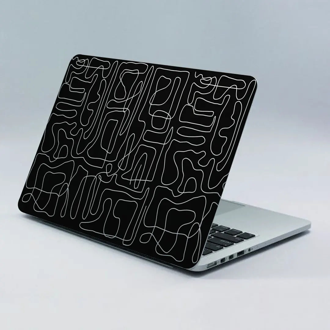 Abstract Laptop skin