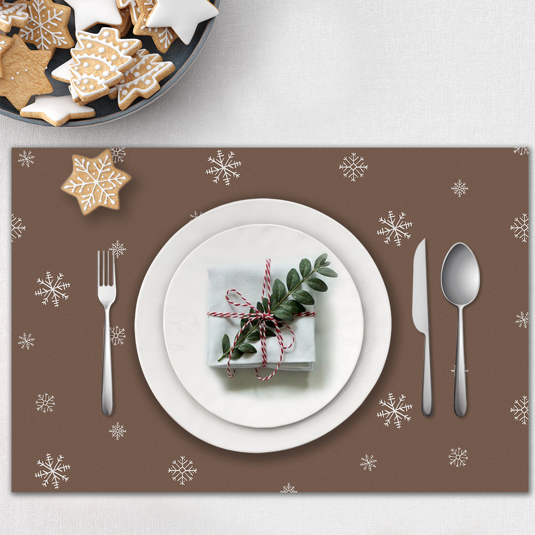 Snowflake Paper Tablemats <br/> Set of 50 - PAPER-IT
