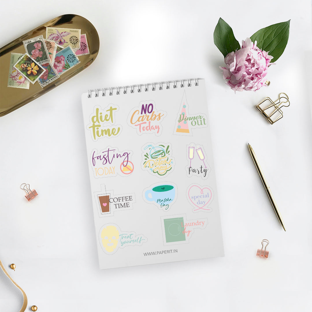 Sticker book <br/> (9 sticker sheets)