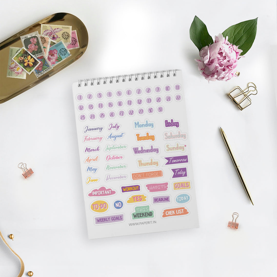 Sticker book <br/> (9 sticker sheets)