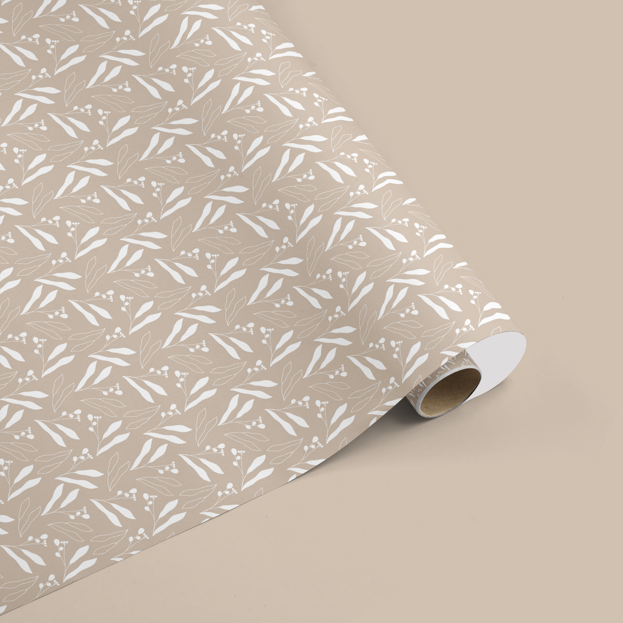 Flora wrapping sheets+note cards<br/>(set of 5) - PAPER-IT