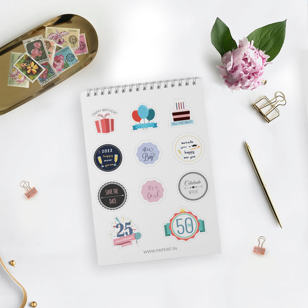Sticker book <br/> (9 sticker sheets)
