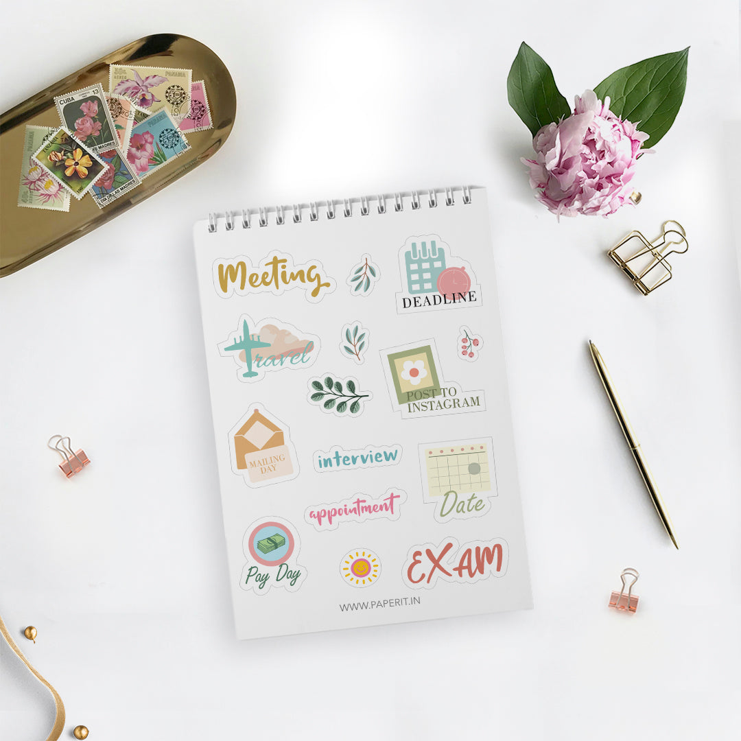 Sticker book <br/> (9 sticker sheets)