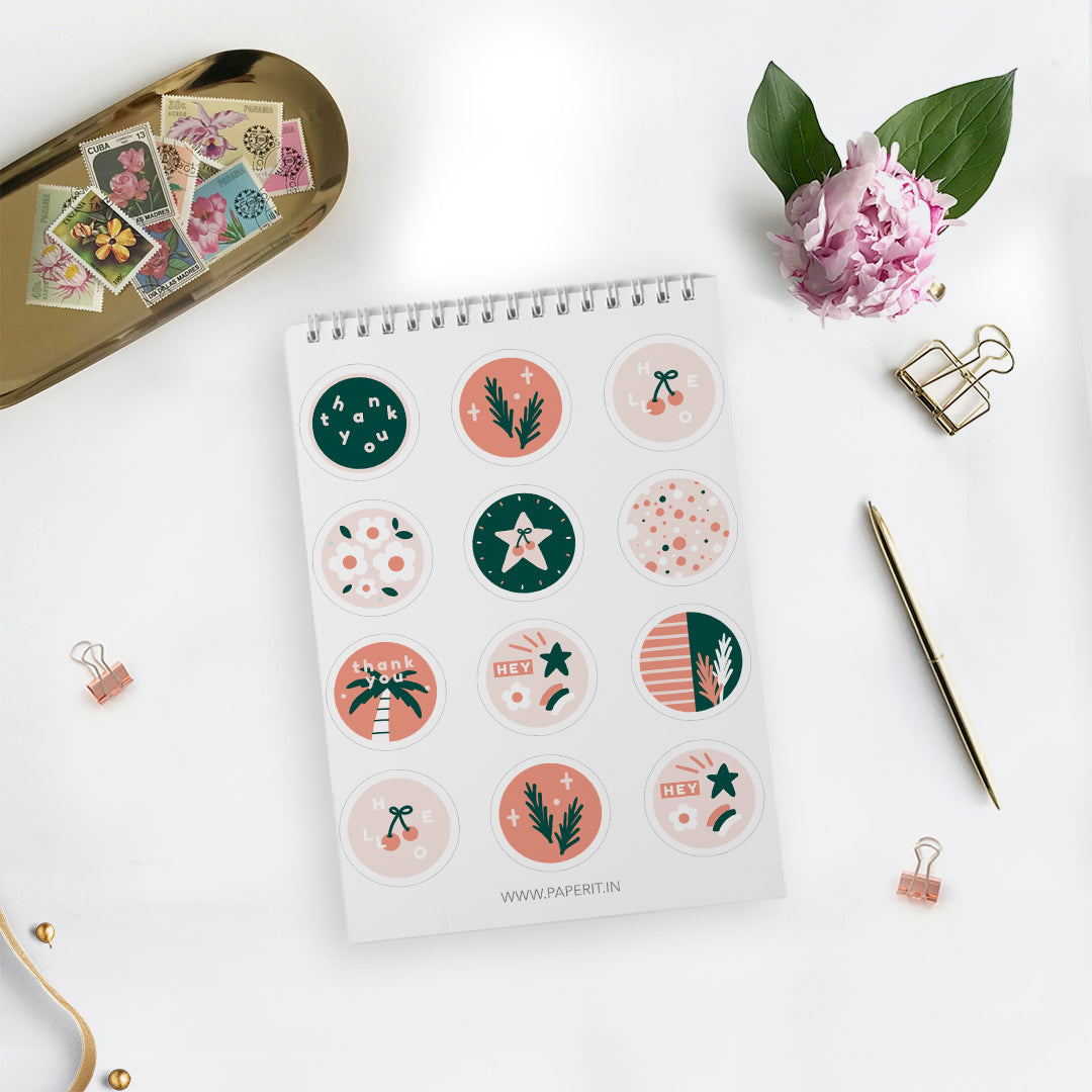 Sticker book <br/> (9 sticker sheets)