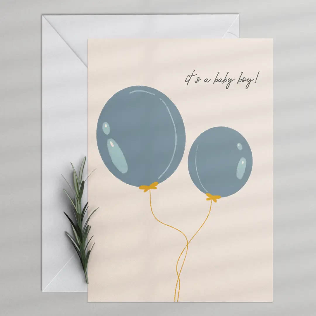 Baby boy <br/> Greeting Card