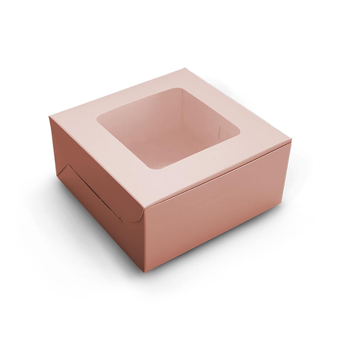 Pink 1 Kg Cake Box <br/> 10″X10″X5″ - PAPER-IT