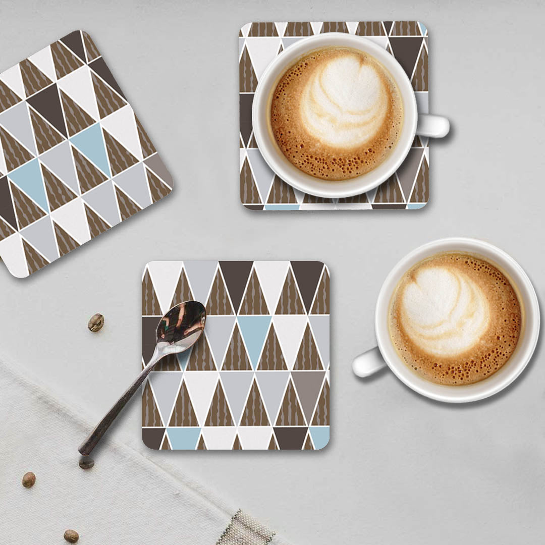 Blue Mosaic coasters <br/> set of 6 - PAPER-IT