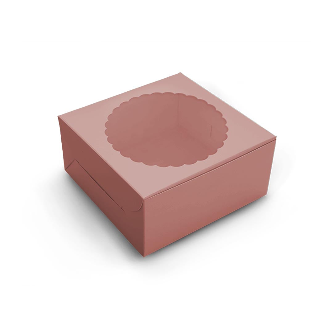 Rose 1/2 kg Cake Box <br/> 8″X8″X5″ - PAPER-IT