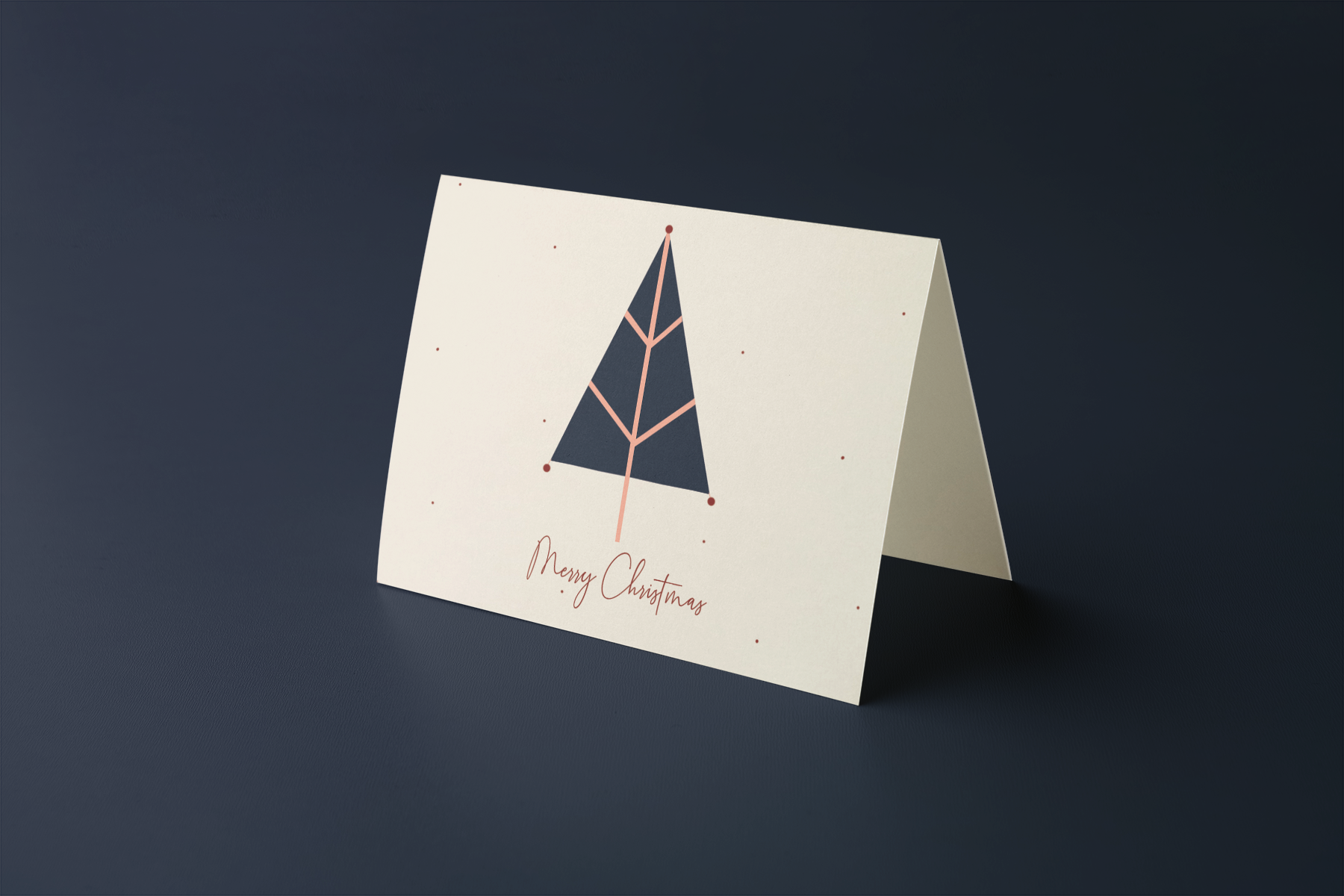 Festal twigs wrapping sheets+note cards<br/>(set of 5) - PAPER-IT